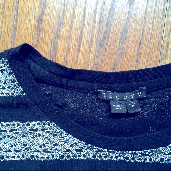 Theory Cotton T- shirt dress. Size small - Picture 4 of 4